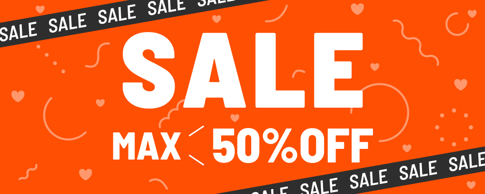 MAX50%OFF